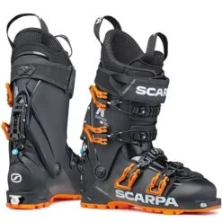 SCARPA 4-QUATTRO SL BLACK ORANGE 24 -Salomon || Rossignol || Fischer Verkäufe 9 111347 4sl black orange 12013 501 1 04