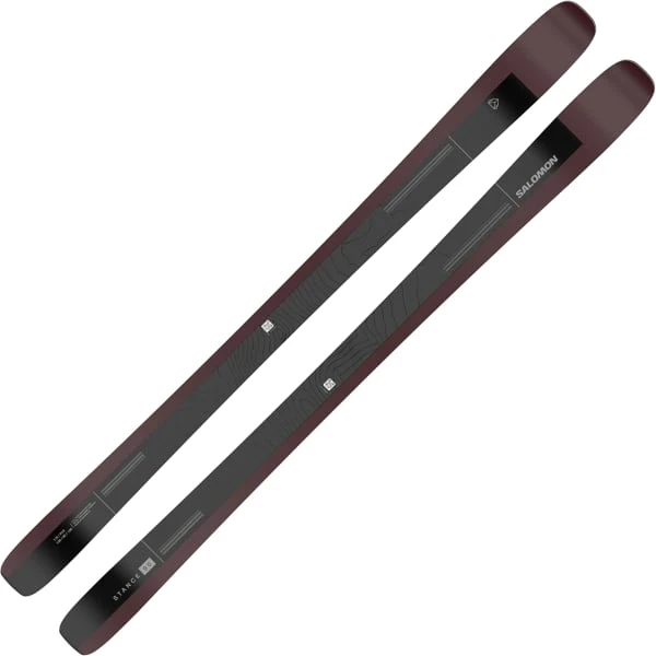 SALOMON N STANCE 90 BLACK/BURGANDY 23 3 SALOMON N STANCE 90 BLACK/BURGANDY 23