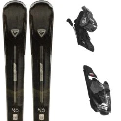 ROSSIGNOL NOVA 6 + XPRESS W 11 GW B83 BLACK SPARKLE 24