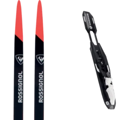 ROSSIGNOL DELTA COMP R-SKIN + ROSSIGNOL CONTROL STEP IN